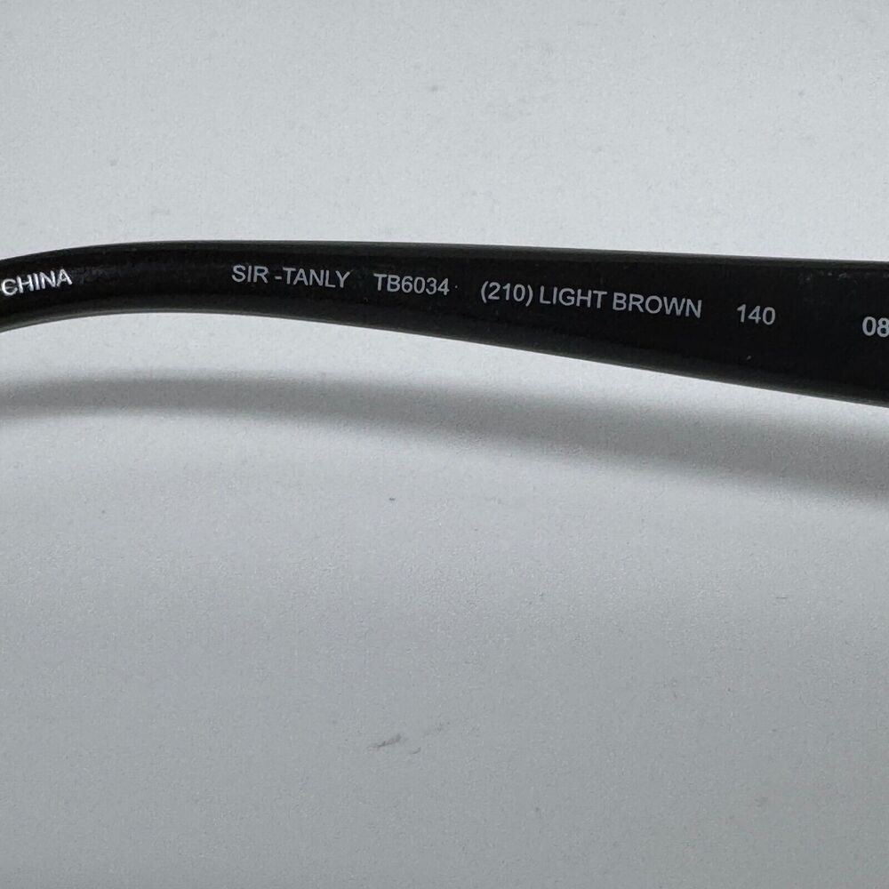 Tommy Bahama Eyeglasses TB5014 Black Gold Rectangle Full‎ Frames H16094 - Picture 5 of 7